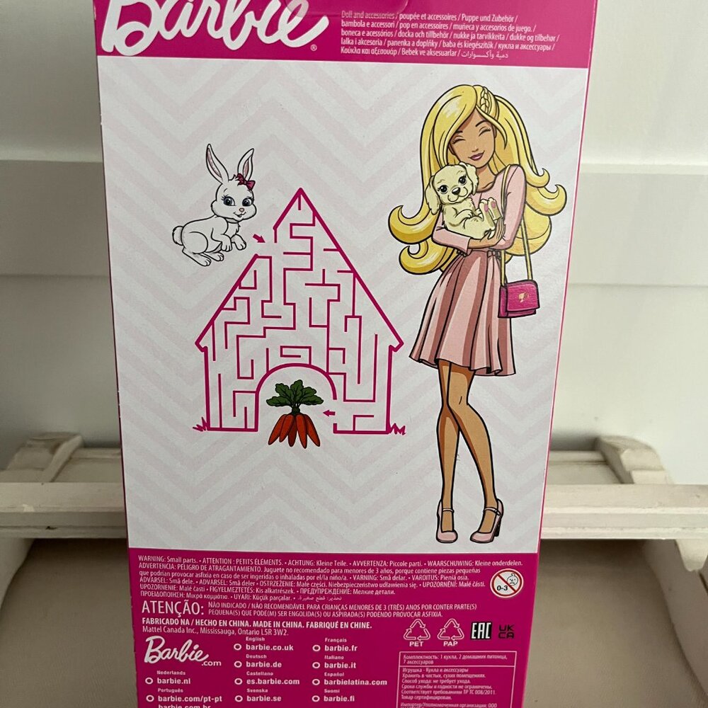 BNWT Barbie Doll & Pets Picnic Play Set (3+) - Picture 3 of 5